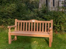 Chunky Memorial Commemorative Rose Bench